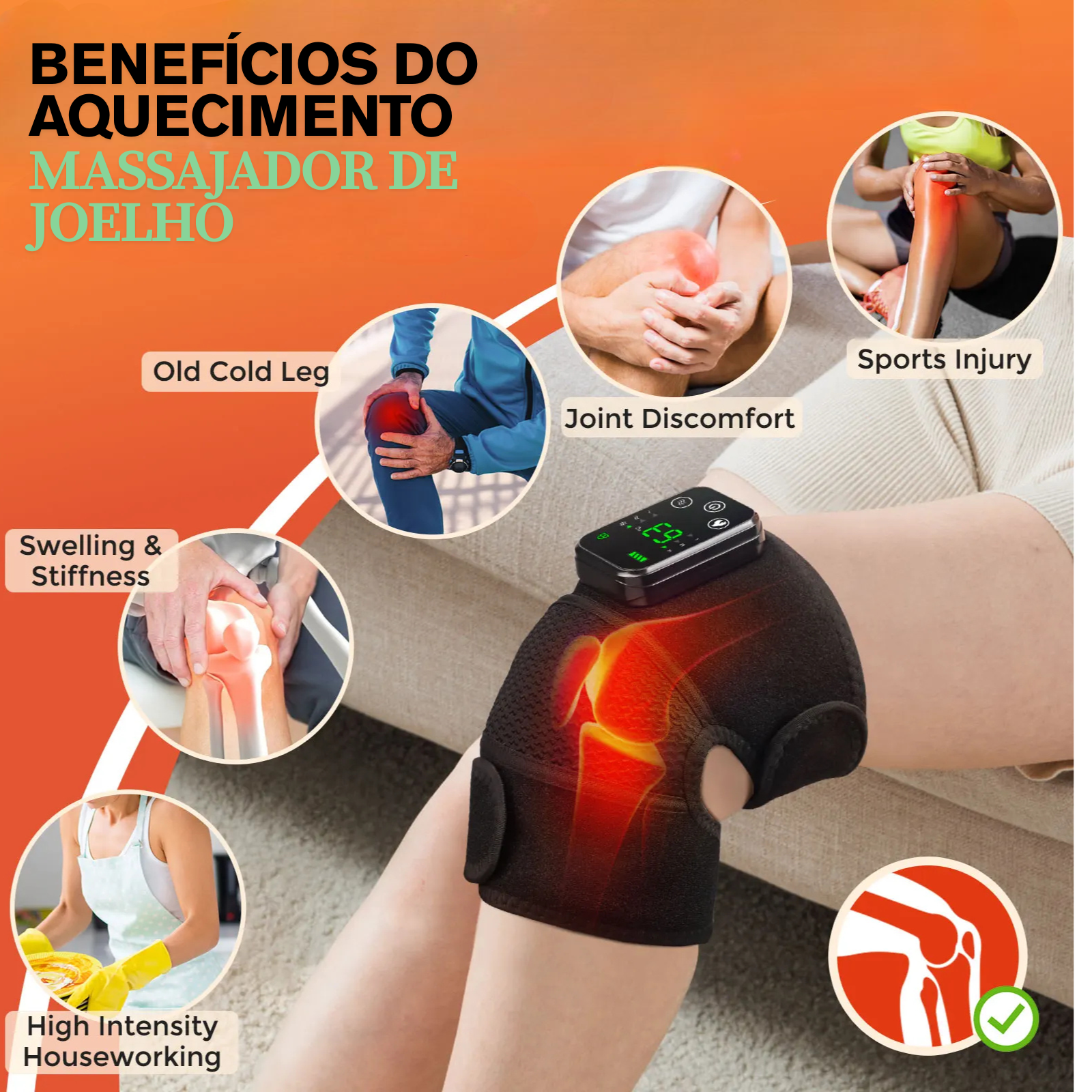 Pro Relief 3 em 1 – Tecnologia Avançada para Dor Articular